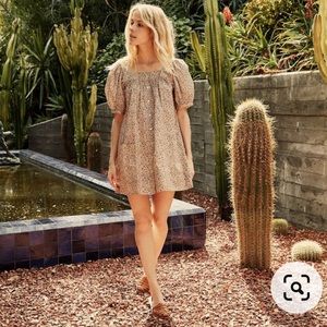 COPY - DÔEN Meadow dress sienna champignon